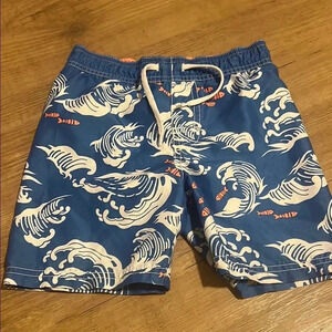 Old Navy Toddler Blue Wave Swim Shorts